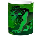 Taza El rey Leon. Hakuna Matata. Simba. Nala. Scar. Mufasa. Timon. Pumba. Zazu