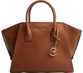 Michael Kors-Bolso Satchel de Piel Avril 30F2G4VS3L para Mujer