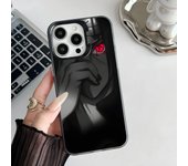 Epc U-UchihaS I-ItachiS Phone Case IMD Phone Case For IPhone 16 15 14 13 12 11 Pro Max Plus Color Silver Cover