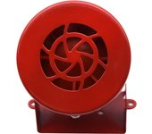 RED Air Raid Siren Horn Alarm 110dB Driven Air Raid Siren Horn Alarm Loud Air Horn for Car Boat Truck Speaker Retro Siren Horn