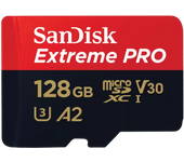 SanDisk Extreme PRO 128 GB MicroSDXC UHS-I Clase 10