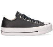 Converse 561681 Negro BASKET PIEL   PISO DOBLE Suela doble