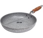 Durable Stone Frying Wok Pan Non-stick Ceramic Pot Induction Fryer Steak Cooking Gas Stove Skillet Cookware Tool for Kitchen Set