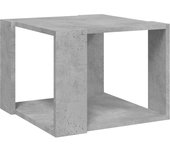 vidaXL Mesa de centro de madera contrachapada 40x40x30 cm Blanco, Negro, Roble Sonoma Mesita de Salón o Comedor o Auxiliar Mesa de Café Meuble Salón