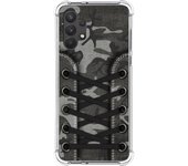 Tumundosmartphone Funda Silicona Antigolpes para Samsung Galaxy A32 4G diseño Zapatillas 15 Dibujos