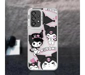 Sanrio Kuromi Phone Case for Samsung Galaxy A72 A73 5G A71 A53 A52s A52 A51 A55 A54 A25 A15 4G A16 Soft Cases