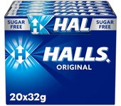 Halls Original Eucalipto S/A (20 Unds)
