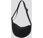 Bolso bandolera de Nailon impermeable con forma de Medio Luna, informal y lidero, para Mujer, with Correa ajustable para el hombre, ideal para Viajes, comprar, escuela y oficina.