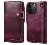 Luxury Genuine Leather Business Case for iPhone XS Max XR 7 8 6S SE Shockproof Wallet Cover For iPhone 15 14 13 12 Pro Max Plus