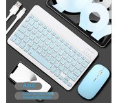 Bluetooth Keyboard Mouse For iPad Mac Android Phone Tablet Slim Office Mini Wireless Keyboard For Android IOS Windows Laptop