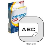 Dymo Cinta D1 Negro Sobre Blanco 9mmx7m - Suministros de Contabilidad