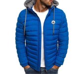 JOTT-Chaqueta de algodón con capucha para hombre, ropa deportiva ocio, ligera, Otoño e Invierno