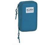 Plumier Doble BlackFit8 M854 Azul 12.5 x 19.5 x 4 cm (28 piezas)