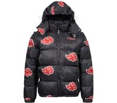 Naruto chaqueta acolchada blanca  talla xxxl