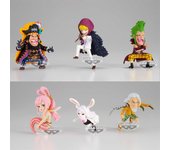BANPRESTO Figuras World Collectable Landscapes Vol.7 The Great Pirates 100 One Piece 7cm Surtido