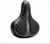 Accesorios sólidos para bicicleta, sillín de bicicleta con absorción de impacto, sillín de bicicleta a rayas, bolsa de asiento deportivo, accesorios duraderos para bicicleta, 1 unidad