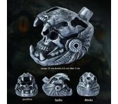 Aztec strange sound Death whistle Crow head shape horror scream whistle