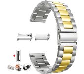 No Gaps Stainless Steel Band for Samsung Galaxy Watch7 6 4 Classic 46mm 47mm/Watch4 5 pro 44mm 40mm Strap Curved end Bracelet