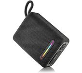 NGS ALTAVOZ PORT BT LUCES RGB IPX6 COLOR NEGRO 15W