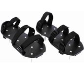 Par de Suelas para Ventilar Césped I Aireador de Césped I Mejor de Calidad del suelo I 13 Clavos de Acero I Ajustable hasta Talla 46 y en Todos Los Zapatos I 30 × 13 × 6 cm Accesorio para zapatos y botas de seguridad