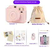Popoto Instant Camera Portable Design Automatic Exposure Easy Use Children Birthday Gift Suitable for Beginners Instant Camera