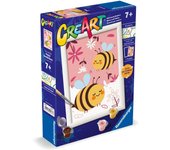 RAVENSBURGER PINTAR POR NUMEROS CREART SERIE E ABEJITAS FELICES CREART 16x4x22 Cms.