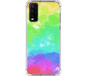 Funda Silicona Antigolpes para Vivo Y20s / Y11s diseño Acuarela 03 Dibujos