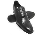 Zapatos de piel con alzas Interiores para hombre 7 cm - Zerimar.
