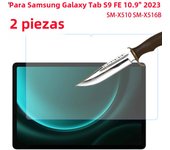 2PCS For Samsung Galaxy Tab S9 FE 10.9 inch 2023 Tempered Glass Screen Protector Protective Film SM-X510 SM-X516B X510 X516B