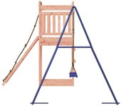 vidaXL Parque infantil de exterior madera maciza Douglas