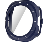 For Samsung Galaxy Watch Ultra 47mm Hard Case Tempered Glass Screen Protective Cover For Galaxy Watch 7 Ultra Bumper Accessories