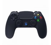 Gembird JPD-PS4BT-01 mando y volante Negro Bluetooth Gamepad PC, PlayStation 4