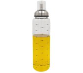 Aceitera Antigoteo de Cristal Borosilicato Tapón de Acero INOX con Tapa Que Se Abre Automatico para Cocina 550 ML-DAMDAM GO