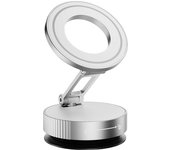 Car Magnetic Vacuum Phone Holder 360° Swivel Wireless Charging Bracket Dashboard Support GPS in Car For iPhone 15 14 13 Huawei