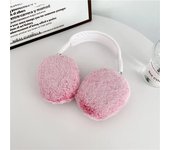 For Airpods Max Wireless Headphone Earphone Accessories Covers Luxury Leopard Print Cases Fluffy Plush Fur Soft Protective Case
