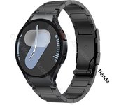 Titanium men bracelet for Samsung Galaxy Watch 7 4 6 5 40mm 44mm band 5pro 45mm Classic 42mm 46mm 43 47 no gaps quick fit strap