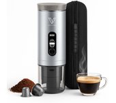 Vitecpro® Cafetera Portátil, Portable Coffee Maker, Cafetera Portátil Espresso, Portable Espresso Maker, Cafetera De Viaje, Cafetera Cápsulas