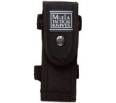Funda cordura Muela F/PANZER, ideal para navaja táctica, color negro, dimensiones 130 x 50 mm