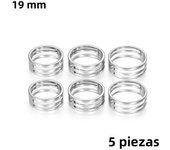 2-5pcs Stainless Steel Jump Ring Open Closing  Finger Jewelry Making Tools Fit DIY Craft Circle Bead Pliers Opening Helper Tools