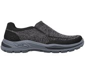 SKECHERS 204495_BLK Zapatillas deportivas de hombre negras en textil 79592