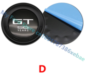 1PC 150mm car trunk emblem sticker high quality for Mustang 5.0 ROUSH SHELBY GT 500 Cobra LAGUNA SECA trunk personalized styling