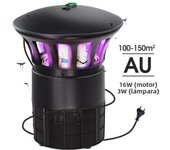 Durable 110V-220V LED UV Bug Light Catcher Mosquito Flying Insect Trap Killer Lamp Strong Suction Bug Zapper Garden  Outdoor
