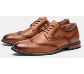 Size 7~13 Brogue Dress Shoes Man Wedding Leather Social Shoe Male