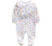 Four Seasons Baby Clothes New Born Hot Selling Baby Jumpsuits Baby Boy Baby Girl  Crawl Suit Baby 0-12Months Clothing Baby Rompe