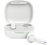 Auriculares bluetooth jbl wave flex con estuche de carga/ autonomía 8h/ blancos