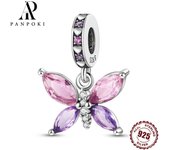 HOT 92 style 925 Sterling Silver Chameleon Firefly Cute Animal Pendant Beads Fit Original Pandora Bracelets Charms Jewelry Gifts