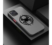 Marvel Spiderman LOGO For OPPO Find X5 X3 Neo F21S F21 K10 Pro Lite TPU Shockproof Frosted Translucent Phone Case