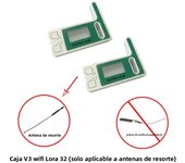 2PCS IOT 433-510 868MHz-928MHz SX1276 ESP32 LoRa 0.96 Inch Blue OLED Display  WIFI Lora 32 V3 Development Board for Arduino 2PCS