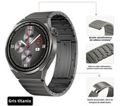 22mm Quick Fit Titanium Metal Band for Huawei GT2 GT3 3 Pro Luxury Business Bracelet for Samsung Galaxy Watch 46mm Gear S3 Strap