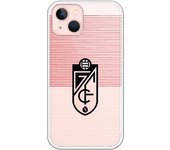 Funda original compatible con Iphone 14con diseño de Granada Lineas Blancas y Rojas Transparente SS18-19